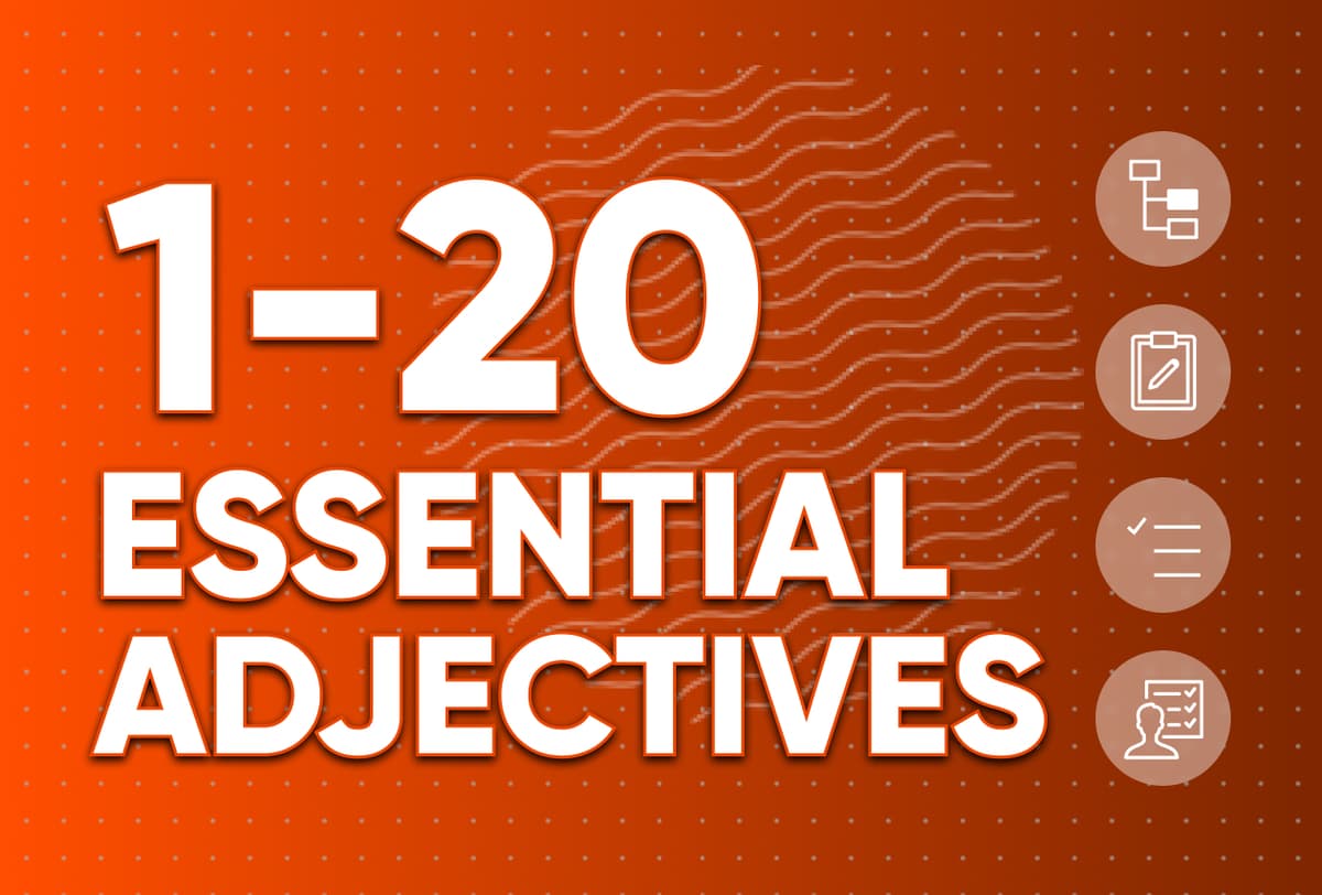 Basic Adjectives 1-20