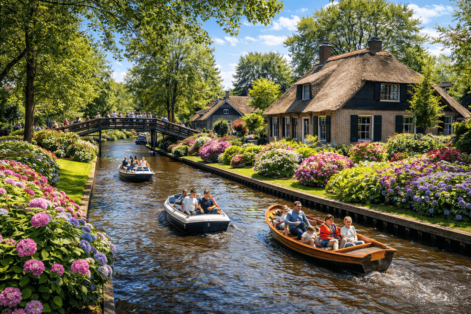 1 день в Нідерландській Венеціі - Giethoorn